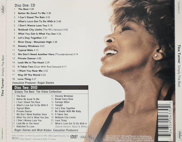 Tina Turner Simply The Best Cd Dvd Submarino Amarillo Mexico