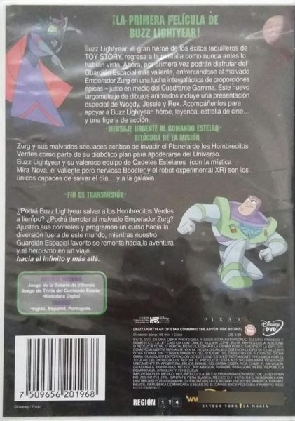 Buzz Lightyear Comando Estelar La Aventura Comienza Disney Pixar