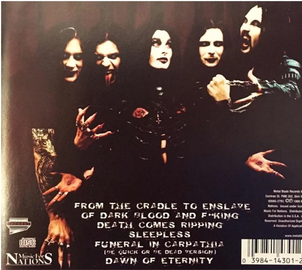 Cradle Of Filth - From The Cradle To Enslave E.P. 3 Cradle Of Filth - From The Cradle To Enslave E.P. - Imagen 3