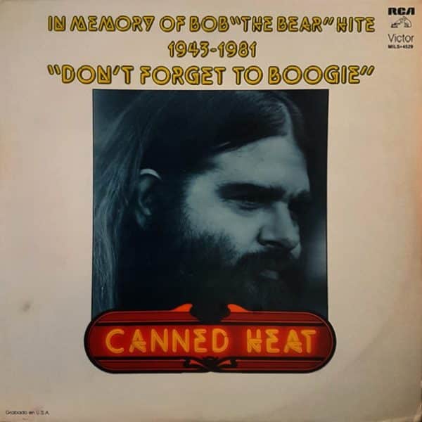 Canned Heat In Memory Of Bob F