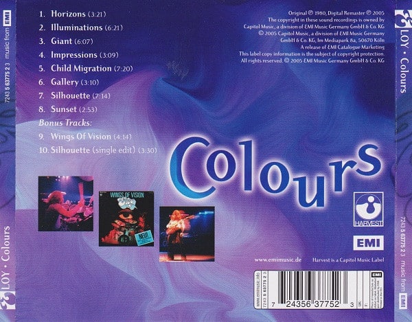 Eloy – Colours - Submarino Amarillo Mexico