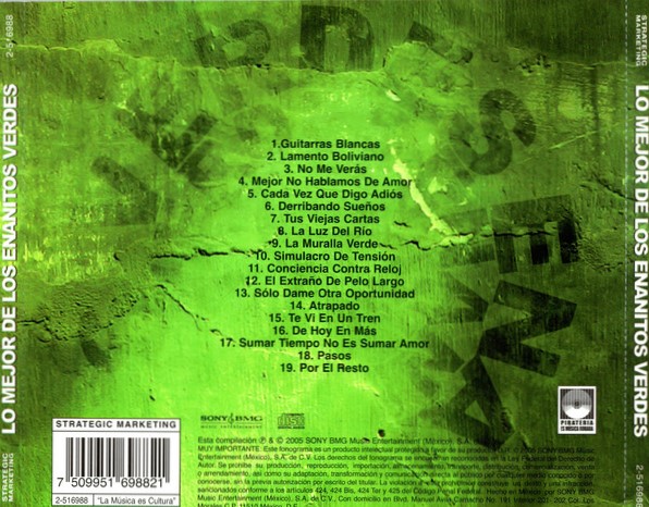 Los Enanitos Verdes - Lo Mejor De Los Enanitos Verdes 2 Los Enanitos Verdes - Lo Mejor De Los Enanitos Verdes - Imagen 2