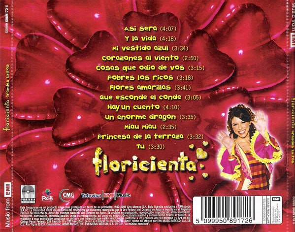 Floricienta & Su Banda – Grandes Éxitos - Submarino Amarillo Mexico