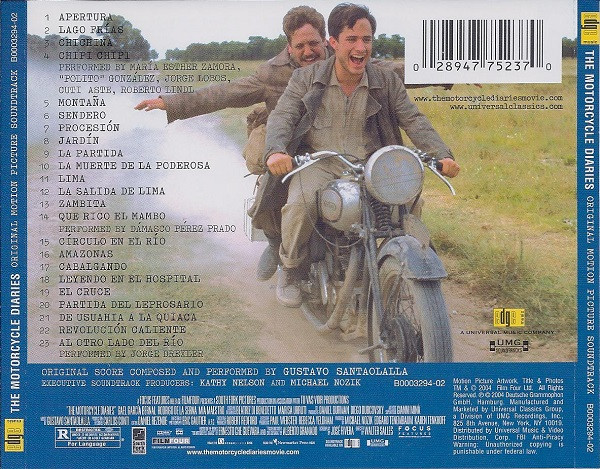 Gustavo Santaolalla – The Motorcycle Diaries (Original Motion Picture Soundtrack) 2 Gustavo Santaolalla – The Motorcycle Diaries (Original Motion Picture Soundtrack) - Imagen 2