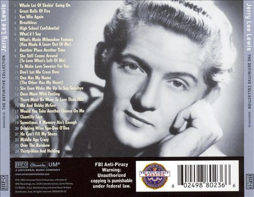 Jerry Lee Lewis - The Definitive Collection 2 Jerry Lee Lewis - The Definitive Collection - Imagen 2