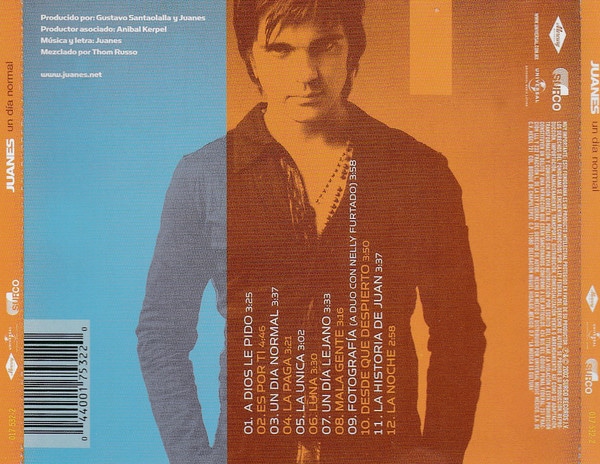 Juanes - Un Dia Normal 2 Juanes - Un Dia Normal - Imagen 2