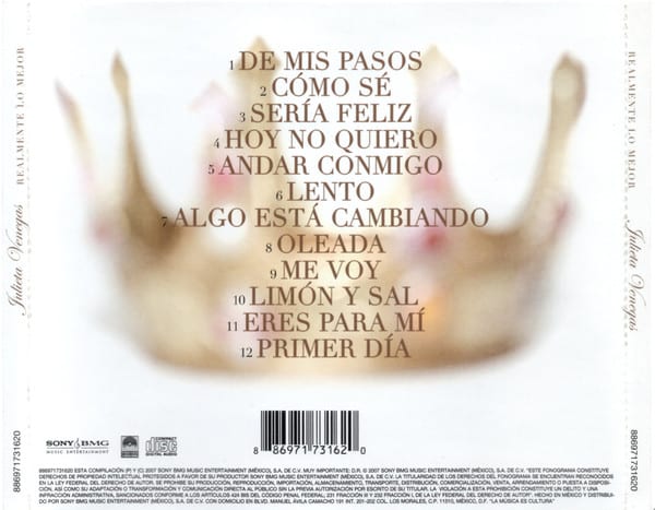 Julieta Venegas - Realmente Lo Mejor 2 Julieta Venegas - Realmente Lo Mejor - Imagen 2