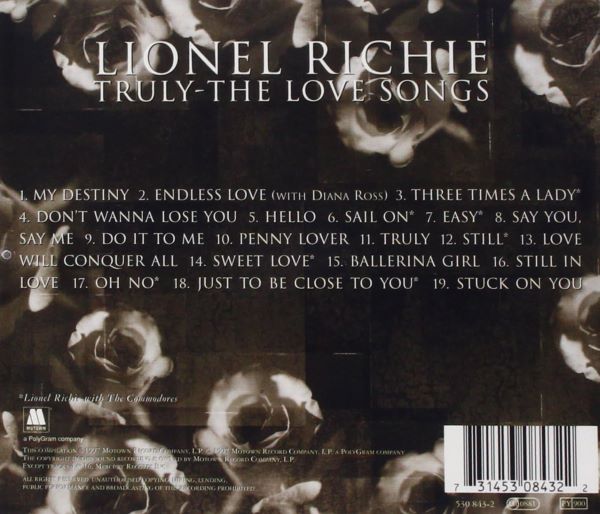 Lionel Richie – Truly - The Love Songs 2 Lionel Richie – Truly - The Love Songs - Imagen 2