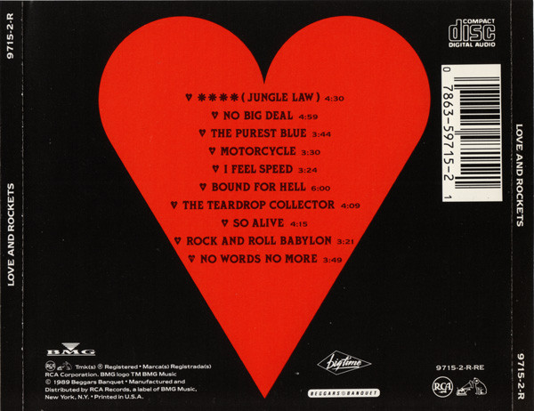Love And Rockets - Love And Rockets - Made In U. S. A. 2 Love And Rockets - Love And Rockets - Made In U. S. A. - Imagen 2