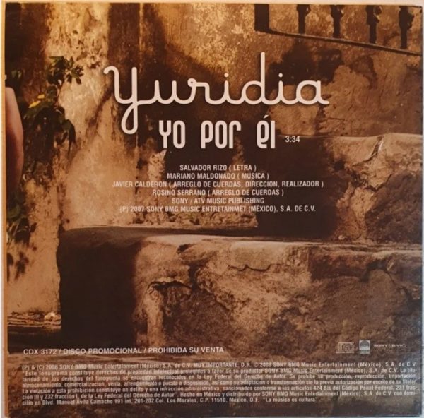 Yuridia - Yo Por El ( Promo Single ) - Imagen 2