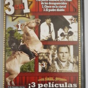 3 En 1 - El Jinete Solitario En El Valle De Los Desaparecidos - Cinco En La Carcel - El Padre Diablo
