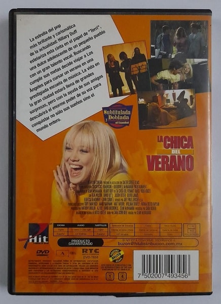 Hilary Duff mexican Dvd la chica del verano raise your voice new & sealed