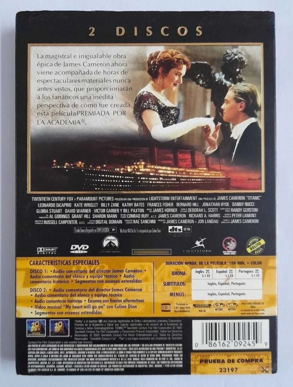 Titanic - Edicion Especial ( 2 Dvds ) - Imagen 2