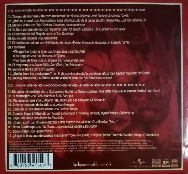 Hecho En Mexico Soundtrack Por Duncan Bridgeman Varios 2 Cds Digipack Submarino 6506