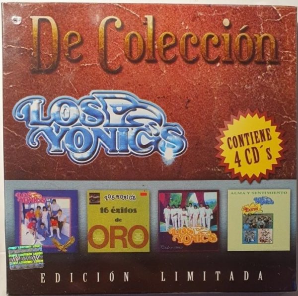 Los Yonics - De Coleccion - Edicion Limitada ( 4 Cds )