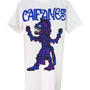 Inicio 1 Playera Caifanes - Figura Azteca ( Color Blanco )